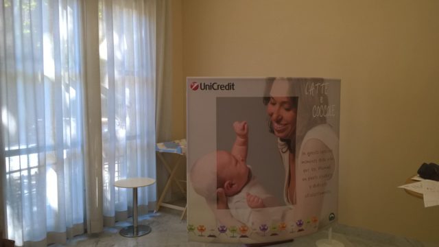 UniCredit - Palermo - Corner mamme per allattare al seno
