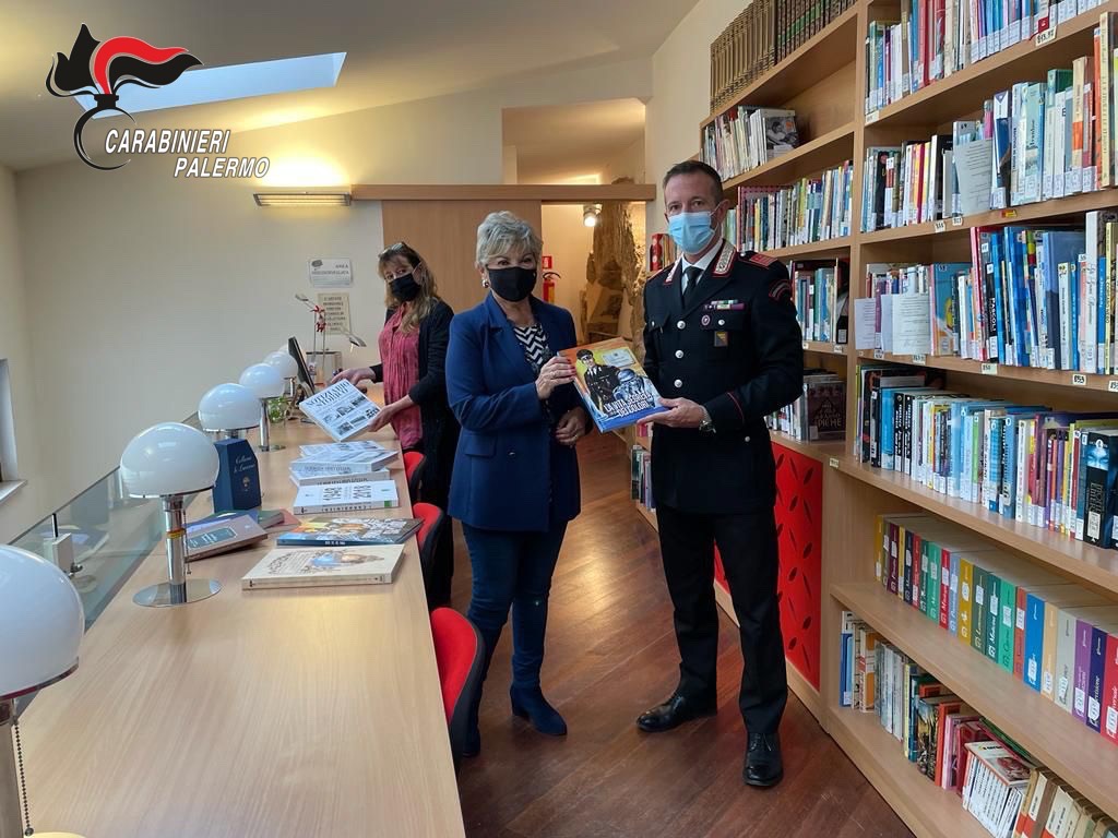 carabinieri Palermo biblioteche libri