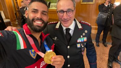 Luigi Busà Carabinieri atleta premio internazionale Beato Padre Pino Puglisi