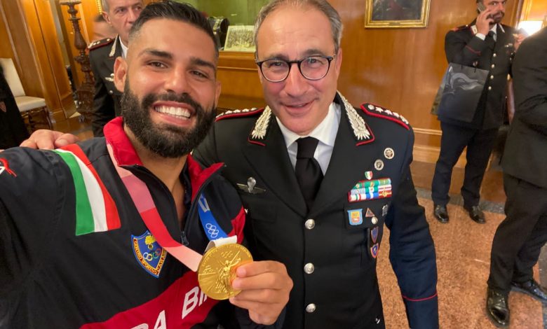 Luigi Busà Carabinieri atleta premio internazionale Beato Padre Pino Puglisi