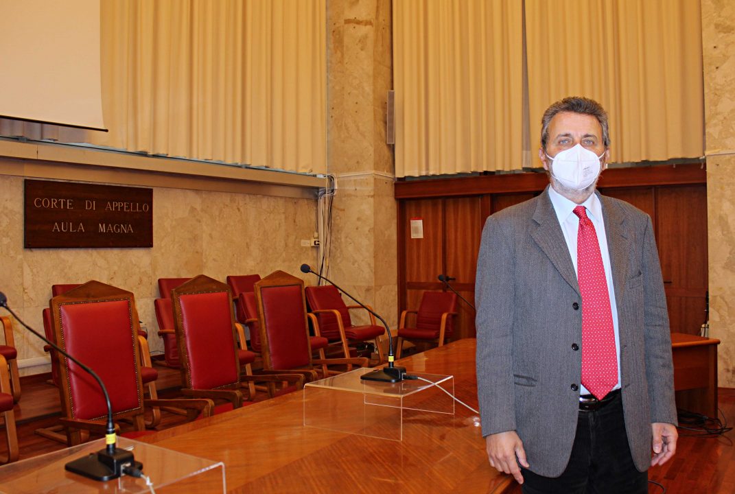 L’Aula Magna della Corte d’Appello di Palermo diventa hub vaccinale. 