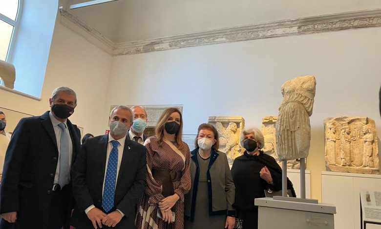 Cultura esposta al Museo Salinas di Palermo la statua di Atena