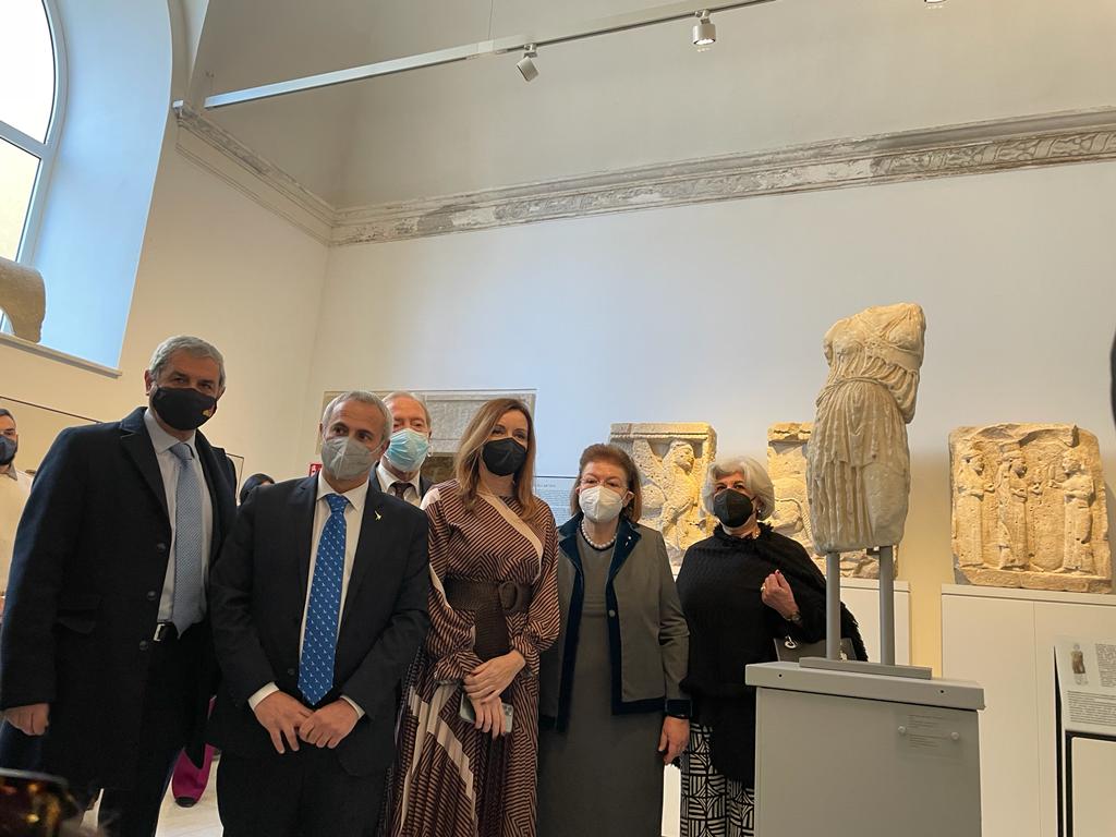 Cultura esposta al Museo Salinas di Palermo la statua di Atena