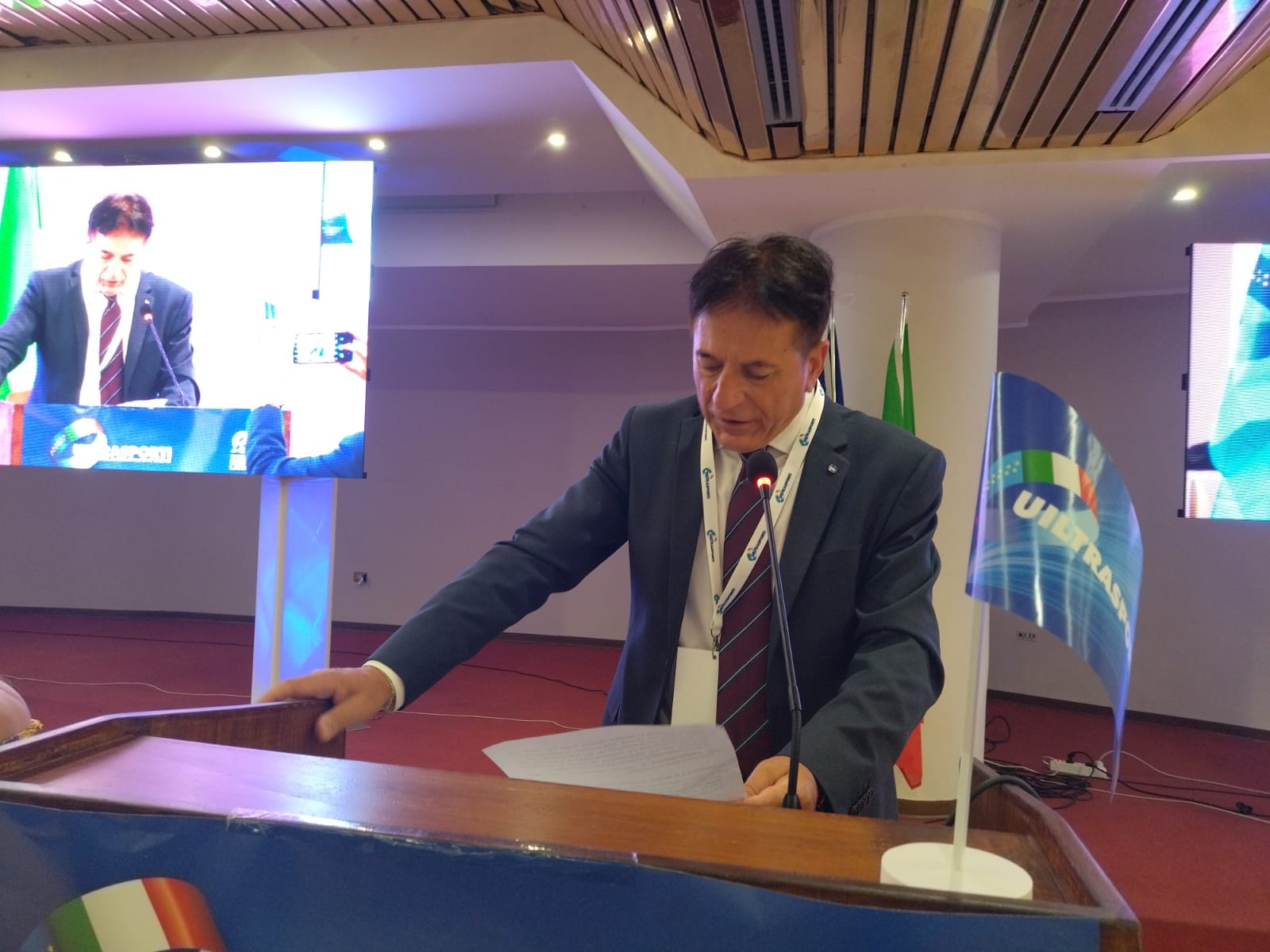 Agostino Falanga riconfermato segretario generale Uiltrasporti Sicilia