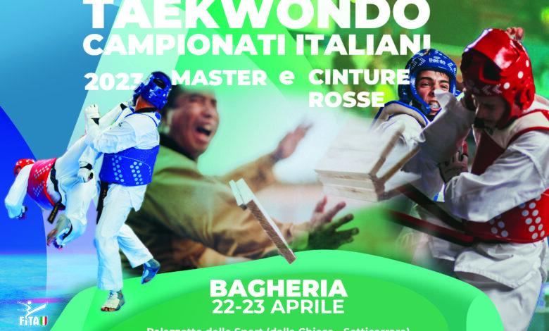 Campionati Italiani Cinture Rosse junior e senior – Bagheria 22-23 aprile Campionato Master – Bagheria 22-23 aprile