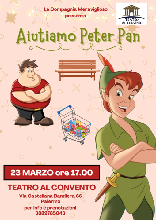 Peter Pan al Teatro Al Convento: Un'Avventura Incantata per Tutta la Famiglia