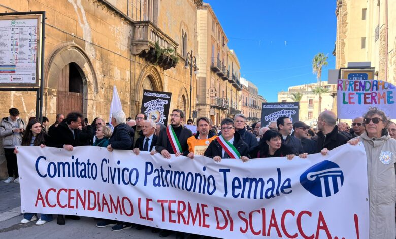Catanzaro attacca Schifani sulle Terme di Sciacca: promesse e manifestazioni