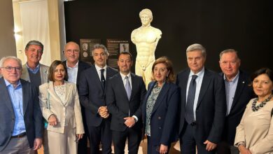 Inaugurazione della statua Kouros al Museo di Lentini in presenza delle istituzioni